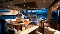 Yacht MALBEC -  Salon looking Aft